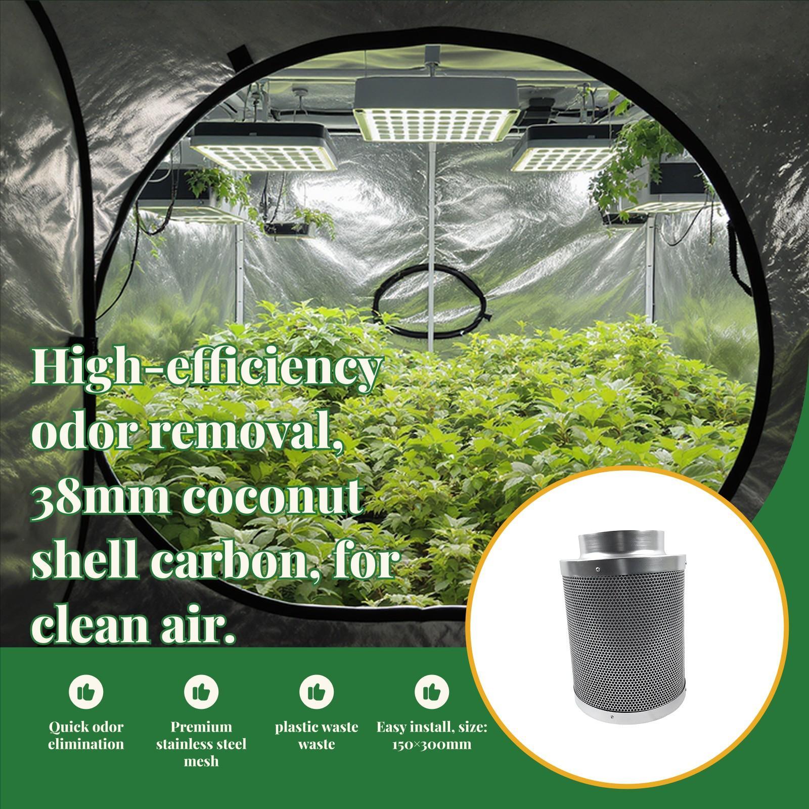 Carbon Filter Inline - Zestaw do wentylacji pomieszczeń do upraw