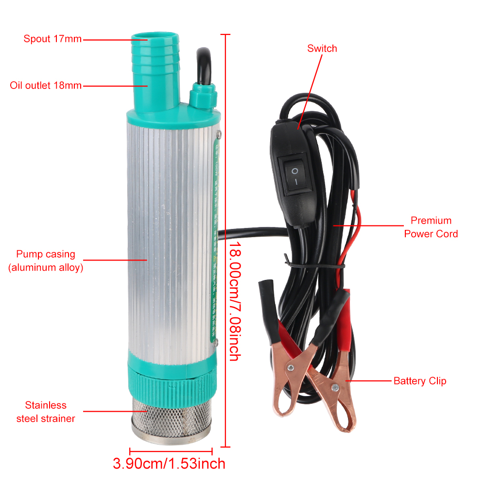 30L/min Mini do pompowania ole – Water Pump Submersible Mini recenzja i cena