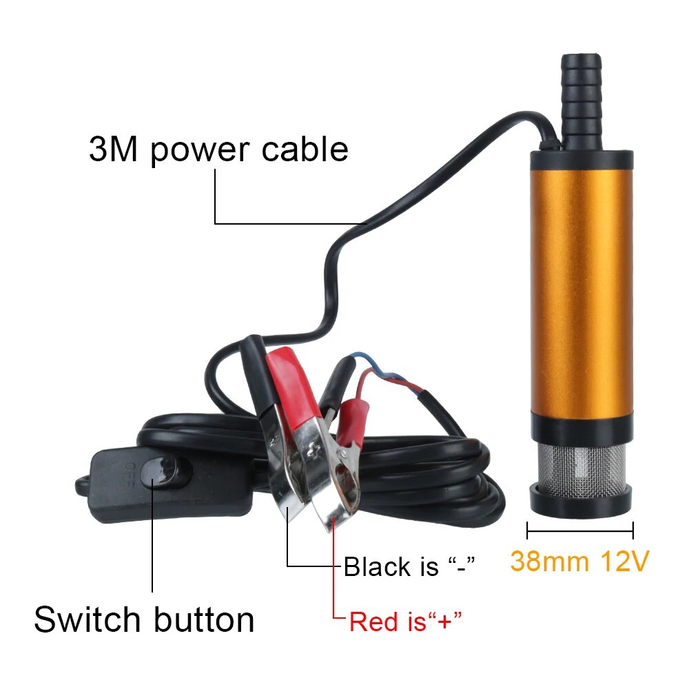 Samochodowa elektryczna pompa  – Water Pump Submersible Mini recenzja i cena