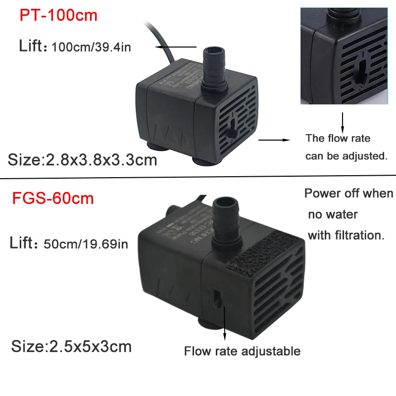 Pompa wodna USB do akwarium, z – Water Pump Submersible Mini recenzja i cena