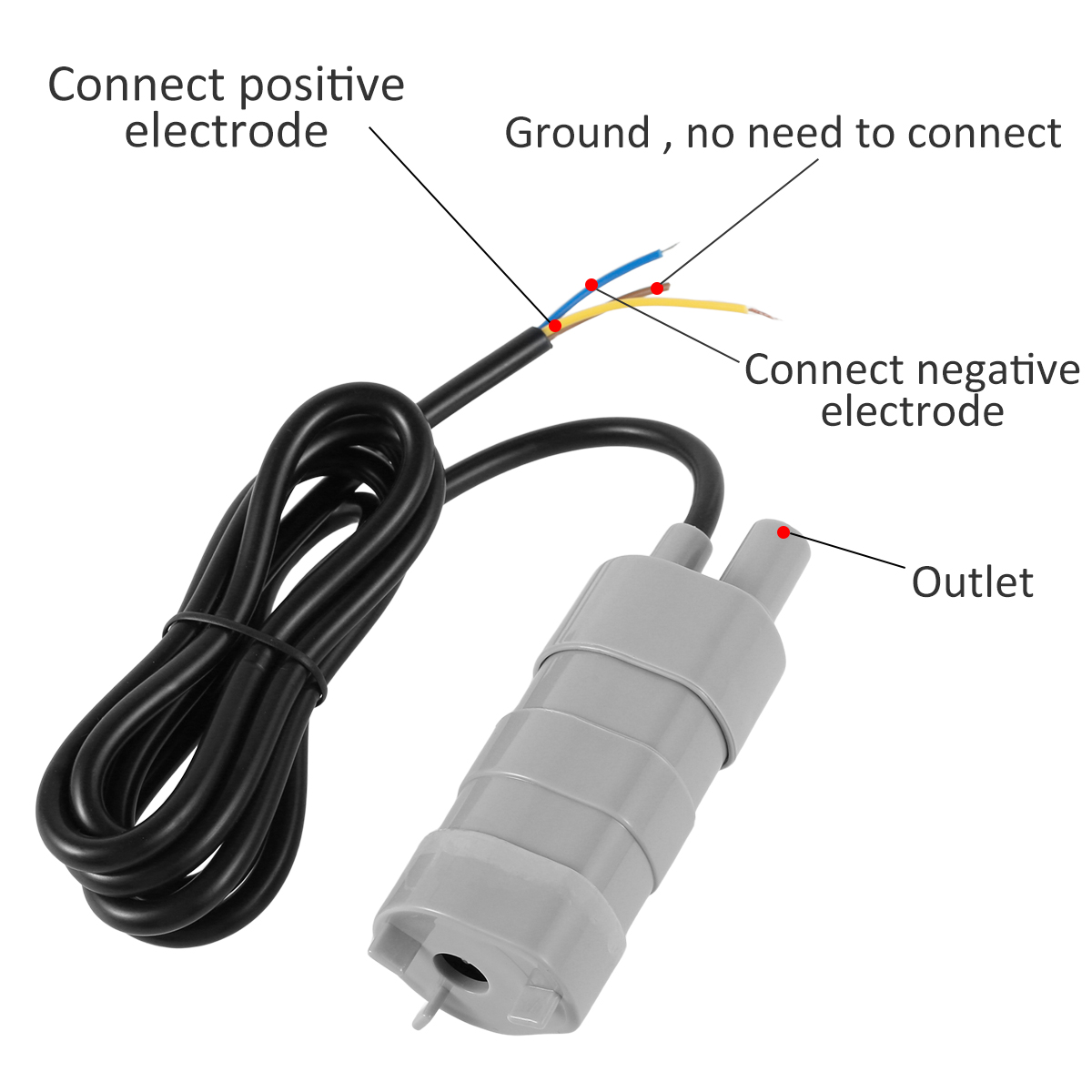 Mini Pompa Wodna DC 12V Pompa  – Water Pump Submersible Mini recenzja i cena